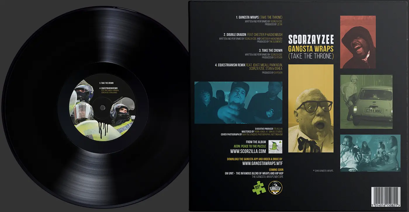 Gangsta Wraps (Take the Throne) Vinyl