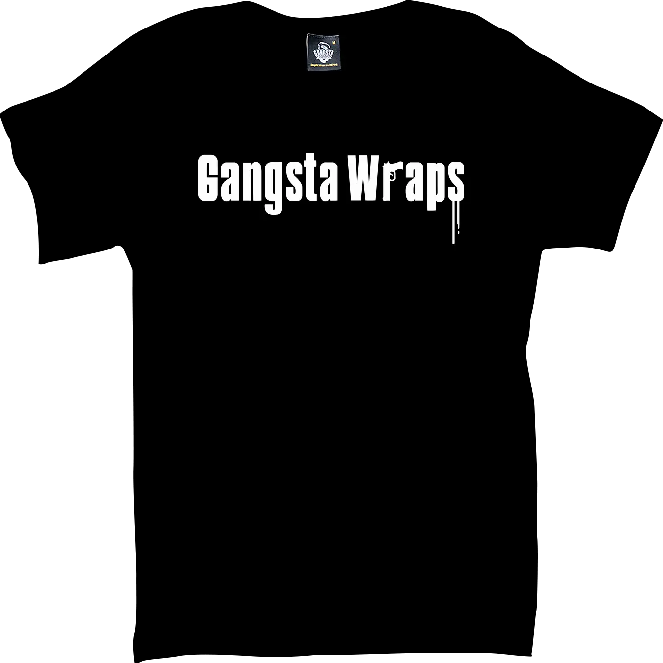 Apparel - Gangsta Wraps Black Tee