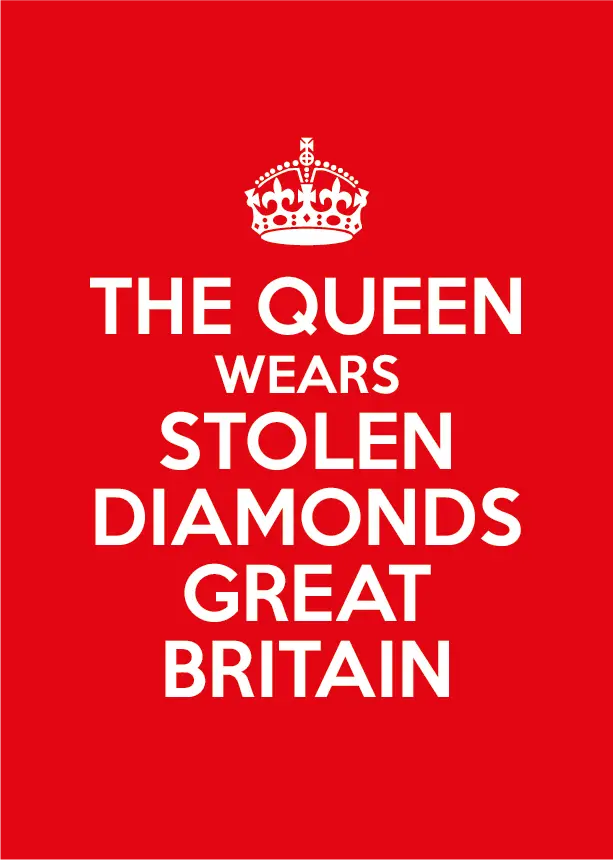 The Queen wears stolen diamonds Great Britain