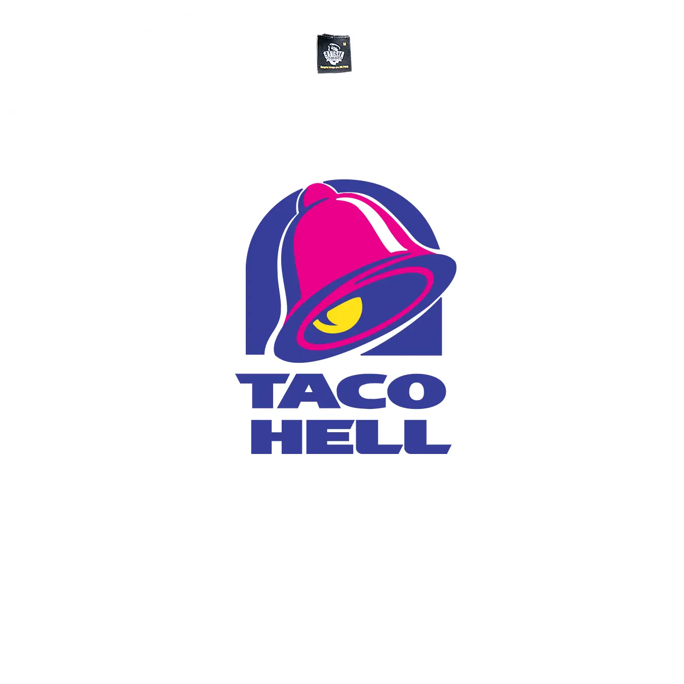 Apparel - Taco Hell White Tee